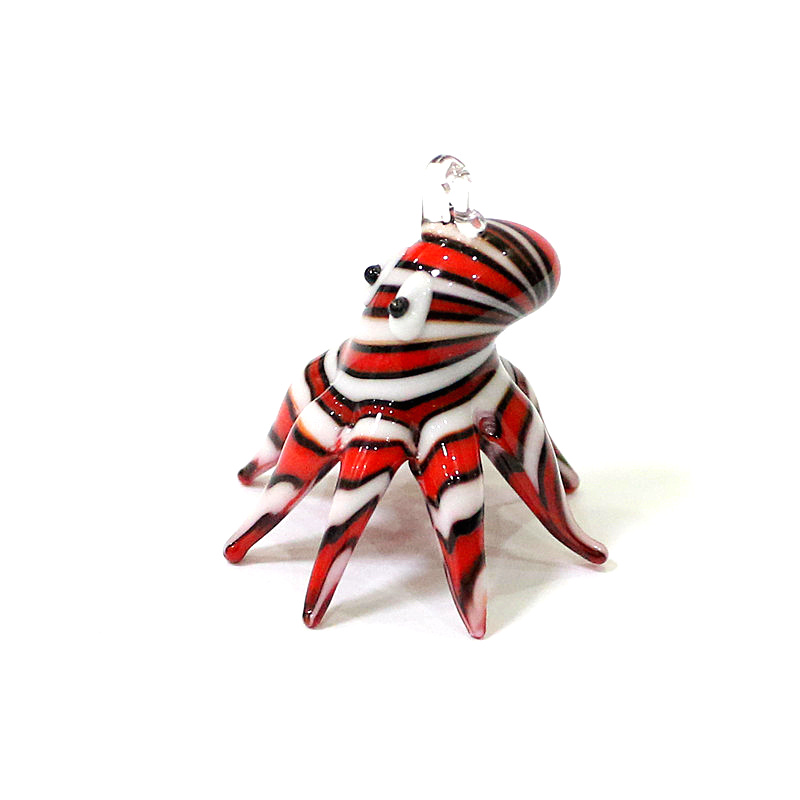 Mini Glass Octopus Pendant Cut - Aquarium Marine Fishes review and price