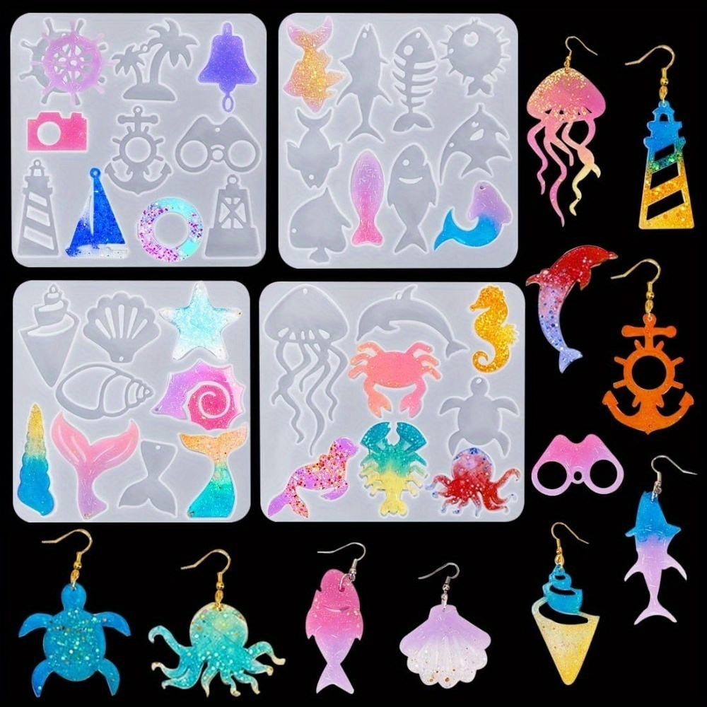 The Ocean-themed Earring And P - Aquarium Marine Fishes review and price