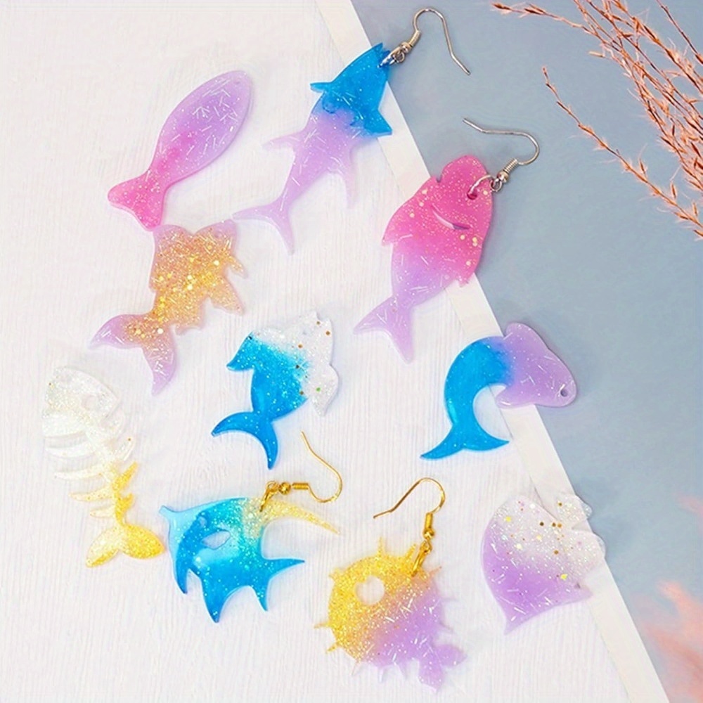 The Ocean-themed Earring And P - Aquarium Marine Fishes review and price