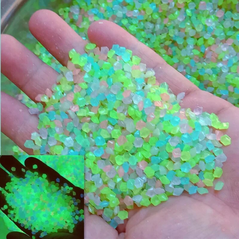 1000pcs 3-5mm Luminous Sand Gl - Aquarium Marine Tank review and price