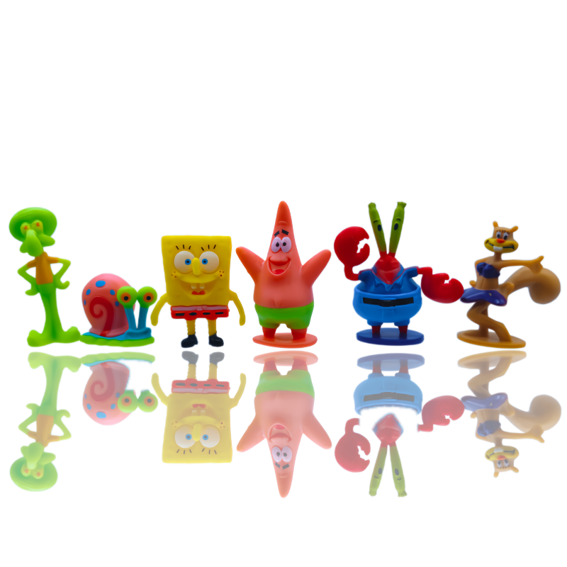 6pcs SpongeBob Fish Tank Decor - Aquarium Marine Tank review and price