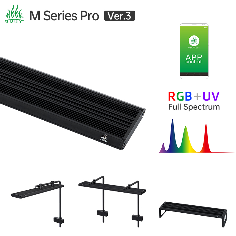 Week Aqua M Series RGB UV LED  - Aquarium Marine Light review and price