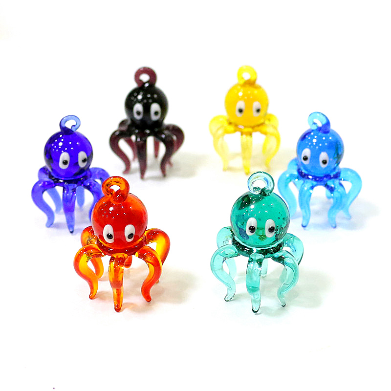 Cute Tiny Octopus Murano Glass - Marine Aquarium Orp review and price